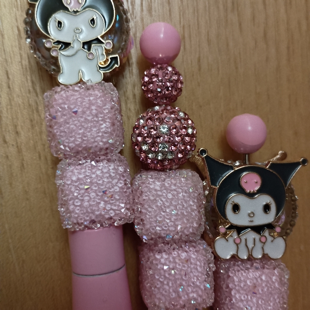 Kuku Beaded Makeup Brushes